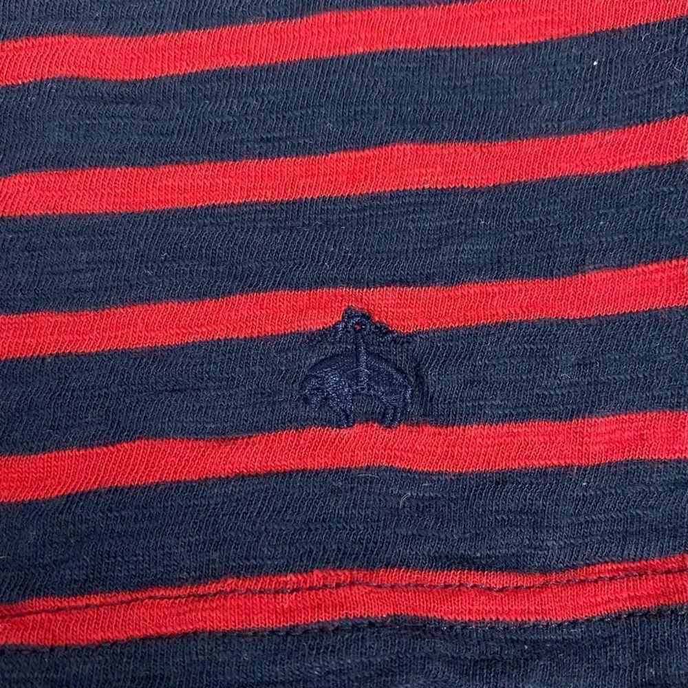 Brooks Brothers Fleece Boys size Medium Stripe Cotton Jersey Henley - Picture 5 of 10
